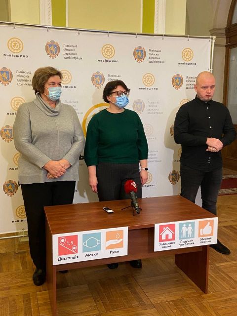 Показники захворюваності на коронавірус на Львівщині знизились на 11,7% протягом минулого тижня