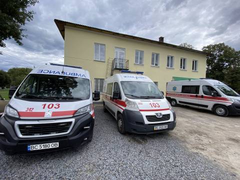 У Бориславі відновили пункт базування екстреної медичної допомоги