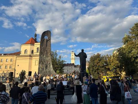 У Львові втринадцяте відбувся мітинг на підтримку колишнього міністра оборони Михайла Федорова
